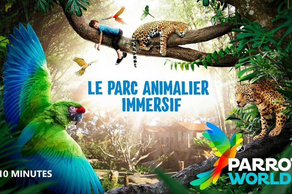 Cocon A La Campagne - Disney 20 Min - Paris 40 Min - 2 Terrasses Dammartin-sur-Tigeaux Eksteriør bilde