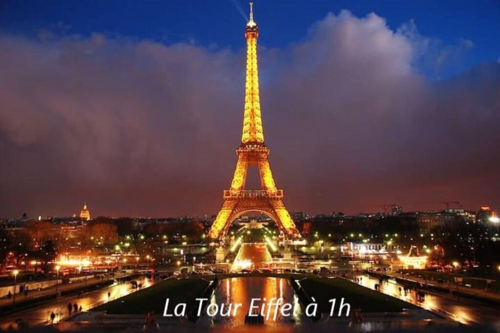 Cocon A La Campagne - Disney 20 Min - Paris 40 Min - 2 Terrasses Dammartin-sur-Tigeaux Eksteriør bilde